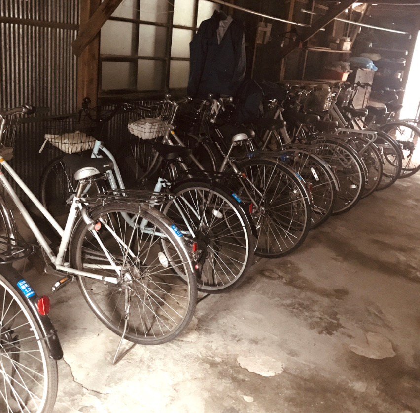 駐輪場の様子